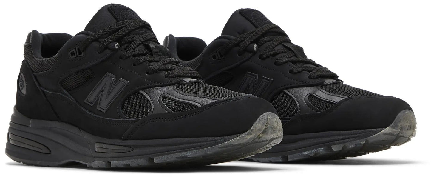 New Balance 991v2 MiUK Stone Island Ghost Pack Black