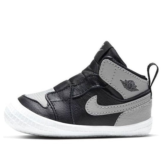 Jordan 1 Crib Bootie Shadow Black Medium Grey (I)