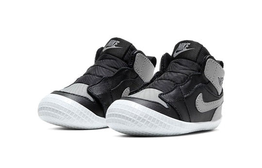 Jordan 1 Crib Bootie Shadow Black Medium Grey (I)