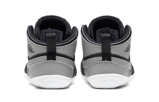 Jordan 1 Crib Bootie Shadow Black Medium Grey (I)