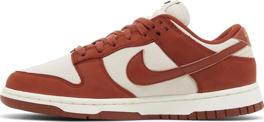 Nike Dunk Low LX Light Orewood Brown Rugged Orange (Women's)