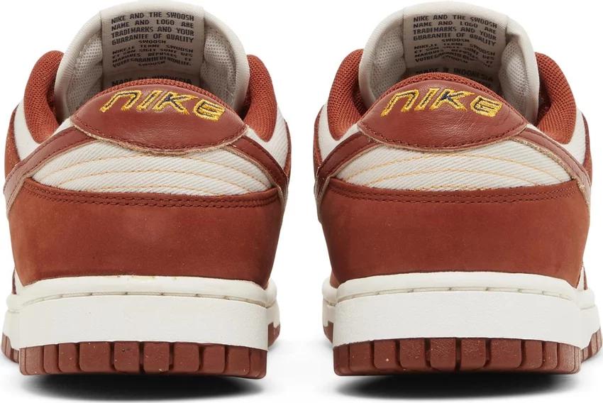 Nike Dunk Low LX Light Orewood Brown Rugged Orange (Women's)