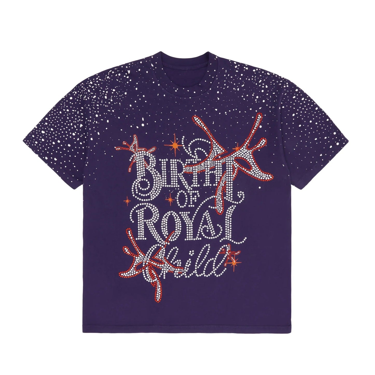 BIRTH OF ROYAL CHILD X YOUNG THUG TEE "YSL RHINESTONE TEE"