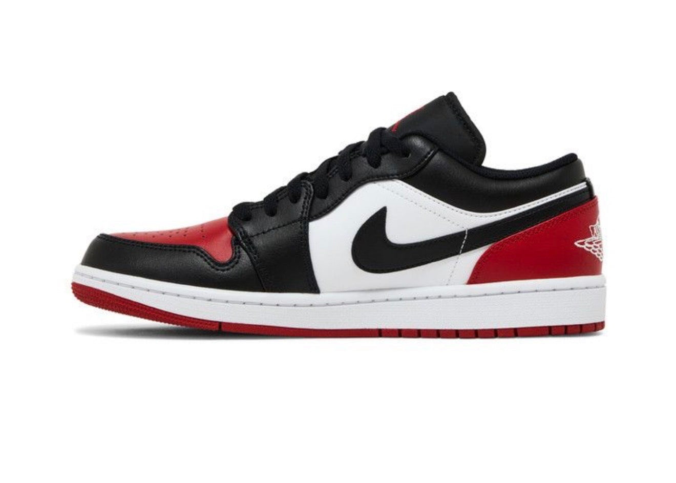 Jordan 1 Low Bred Toe 2.0