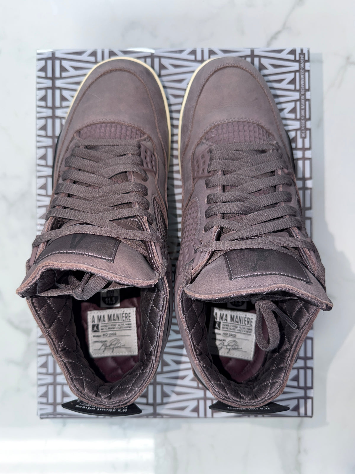 Jordan 4 Retro SP A Ma Maniére Violet Ore