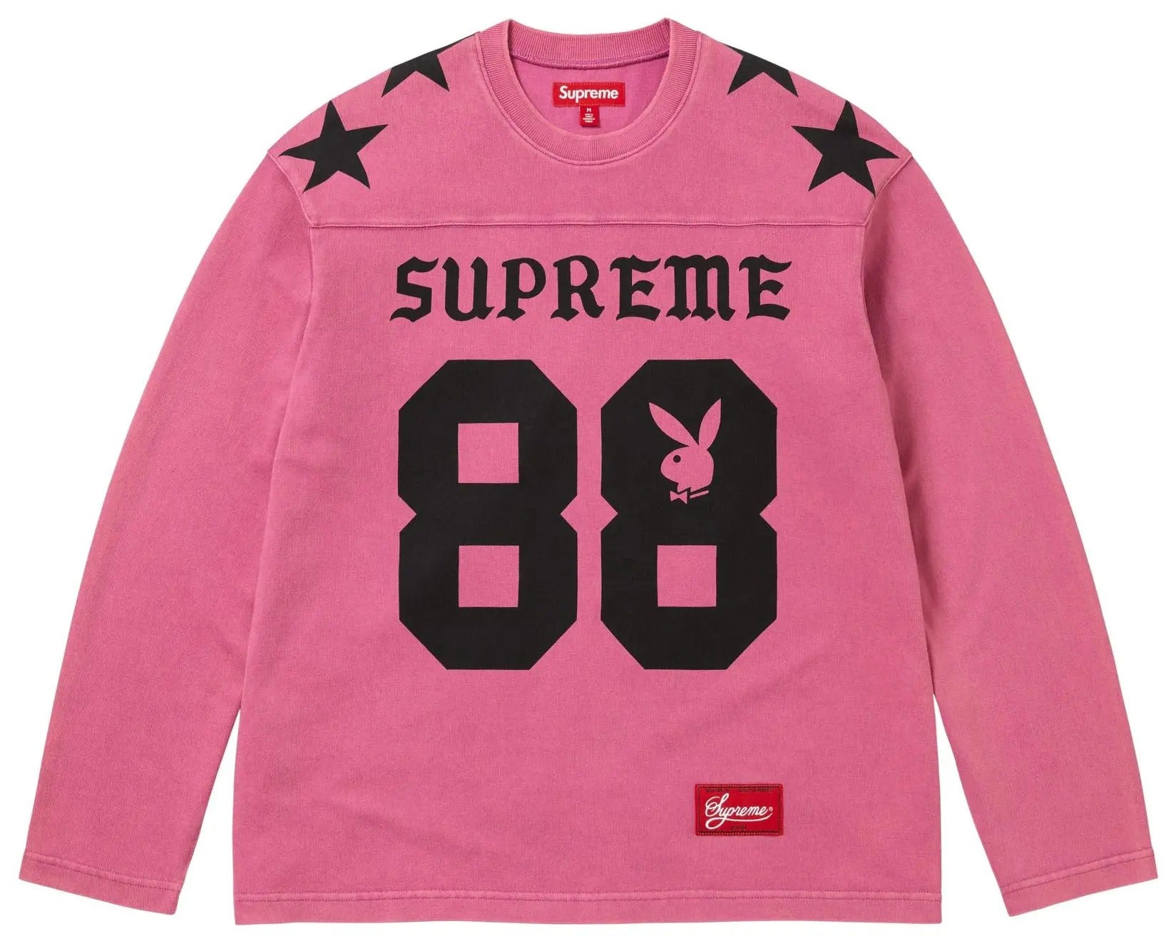 Supreme Playboy L/S Football Top Pink