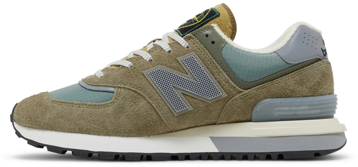 New Balance 574 Legacy Stone Island 'Steel Blue'