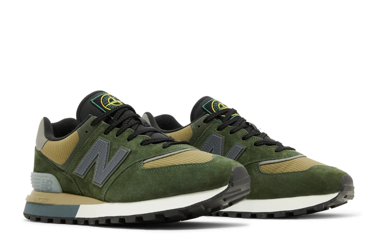 New Balance 574 Legacy Stone Island Dark Green