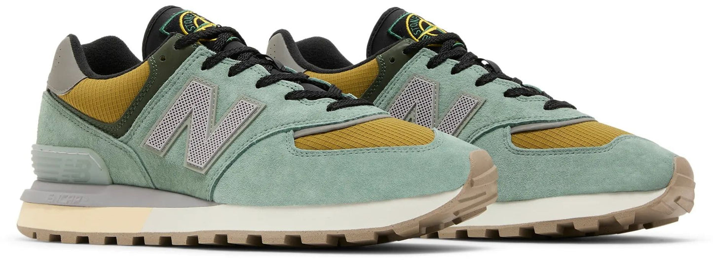 New Balance 574 Legacy Stone Island Light Green