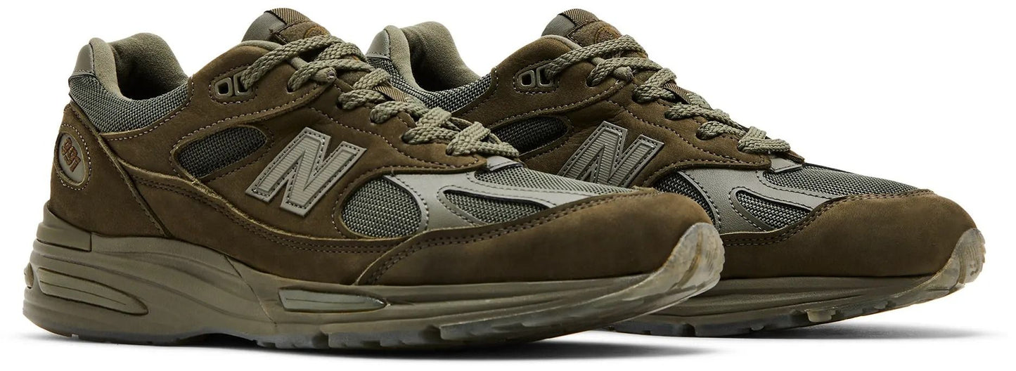 New Balance 991v2 MiUK Stone Island Ghost Pack Green