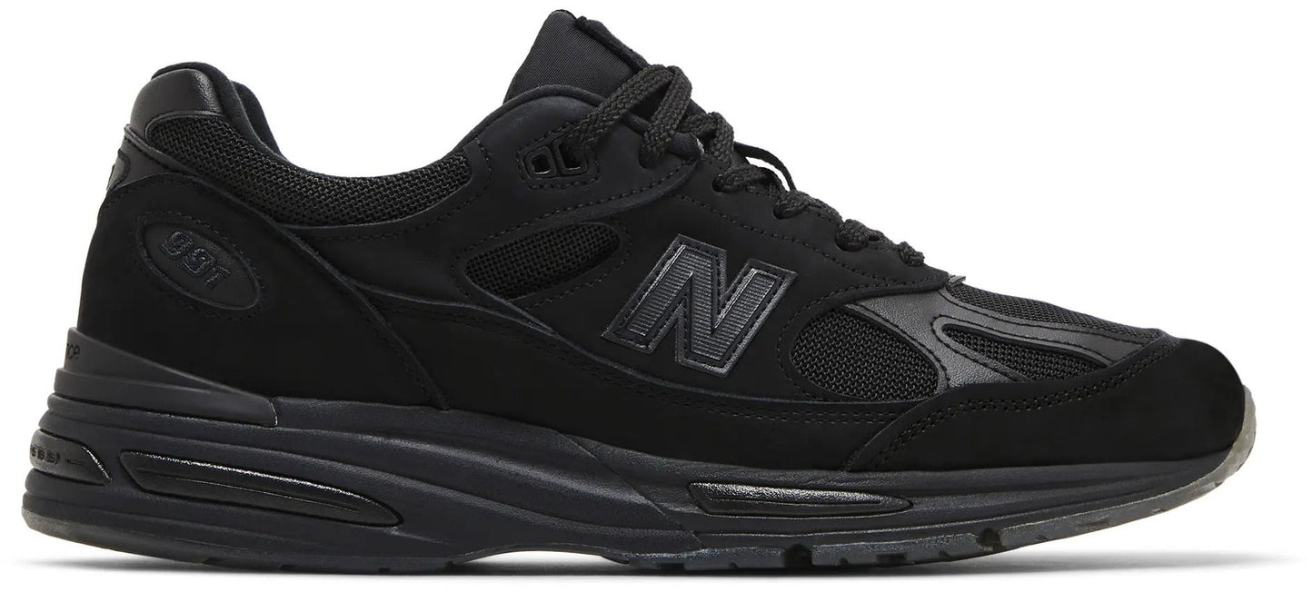 New Balance 991v2 MiUK Stone Island Ghost Pack Black
