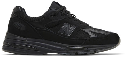 New Balance 991v2 MiUK Stone Island Ghost Pack Black