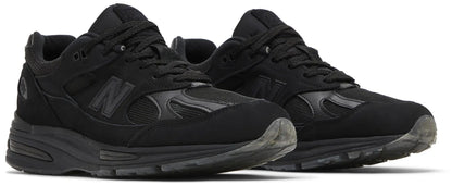 New Balance 991v2 MiUK Stone Island Ghost Pack Black