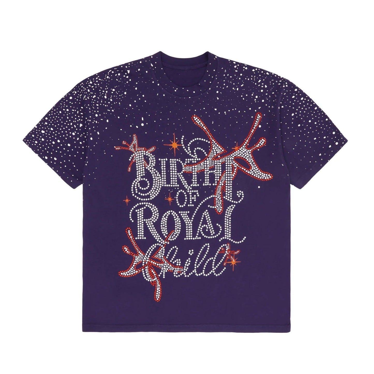BIRTH OF ROYAL CHILD X YOUNG THUG TEE "YSL RHINESTONE TEE"