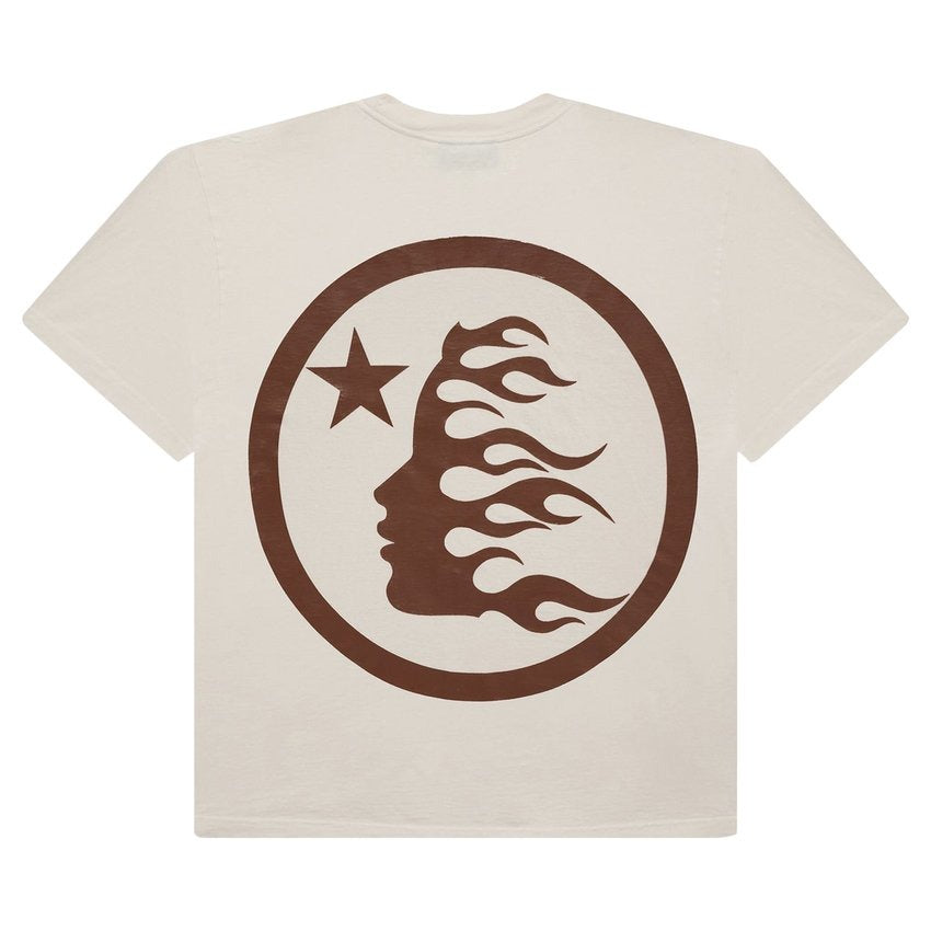 Hellstar Classic T-shirt (Regular Print) White/Brown