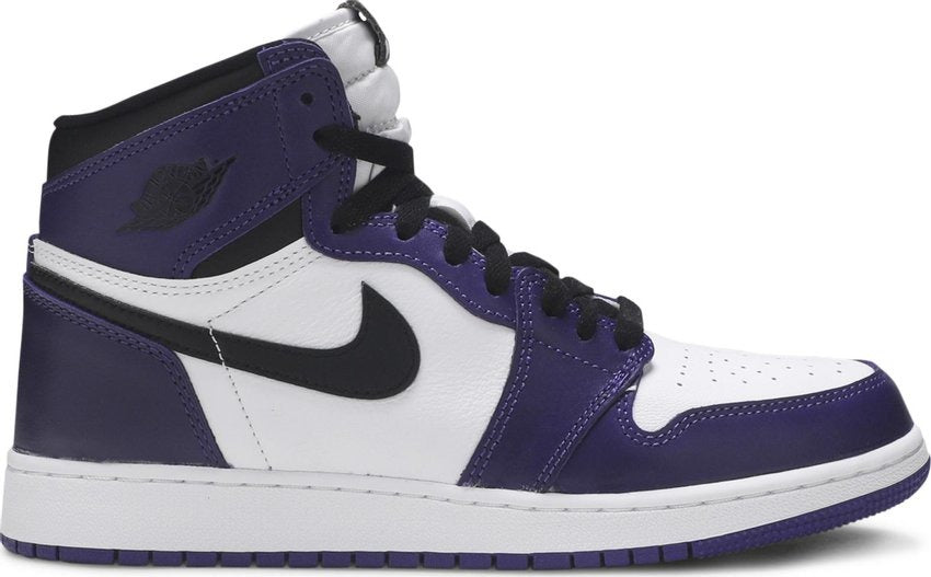 Jordan 1 Retro High Court Purple White (GS)