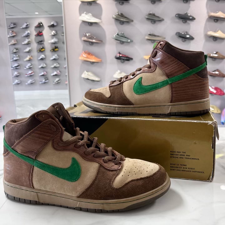 Nike SB Dunk High Wood Deck (PREOWNED)