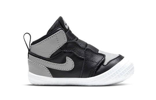 Jordan 1 Crib Bootie Black Medium Grey (I)
