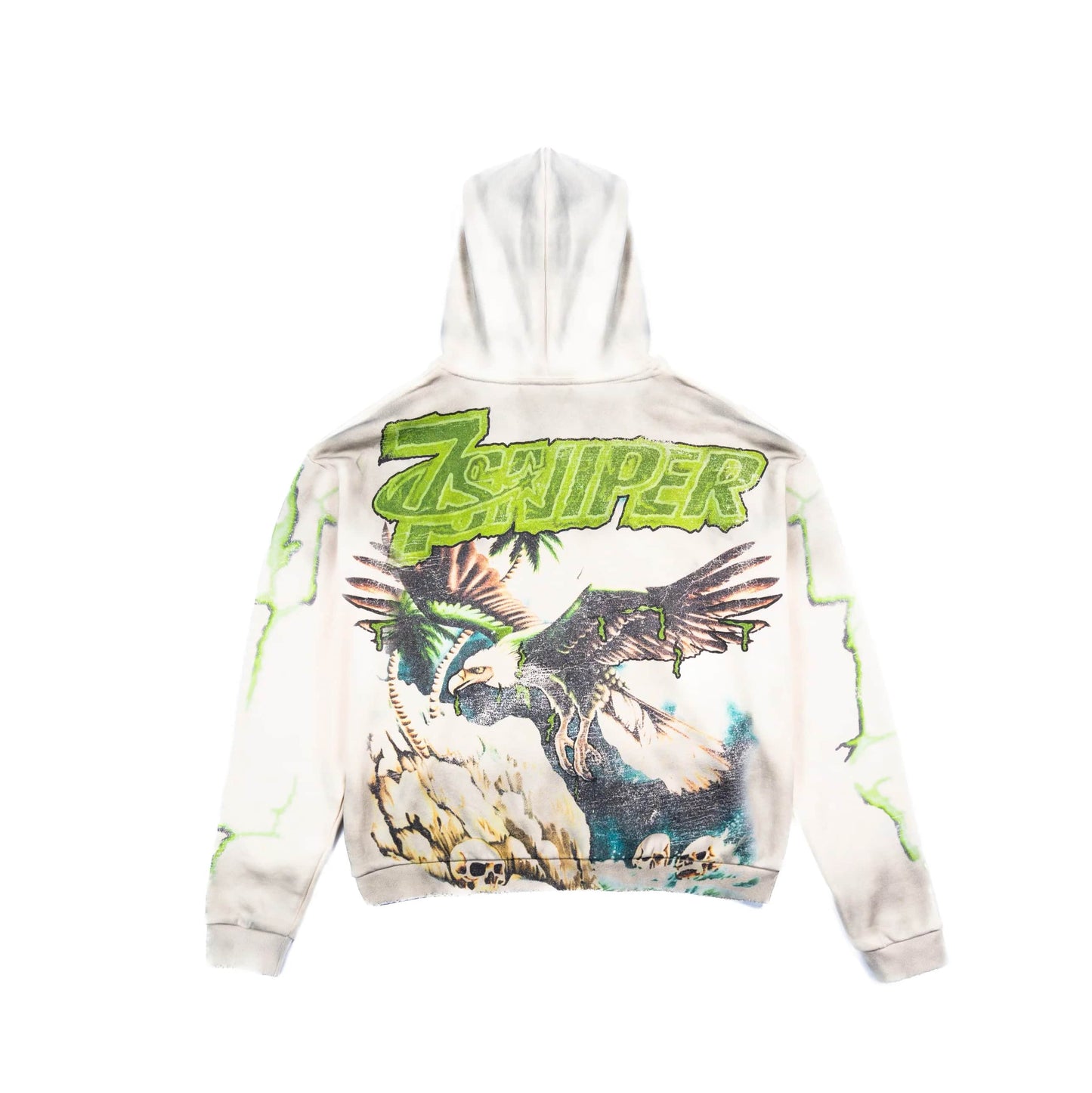 SNIPER GANG x TRIPLE SEVENS VULTURE ZIP UP JACKET