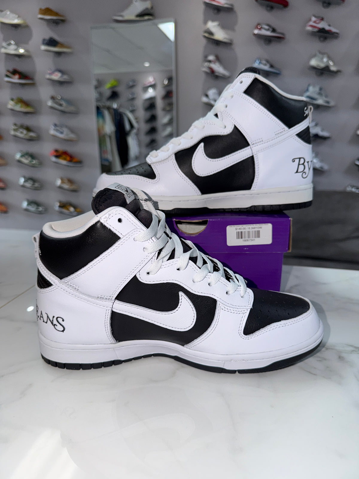 Nike SB Dunk High Supreme By Any Means Black (NWD)