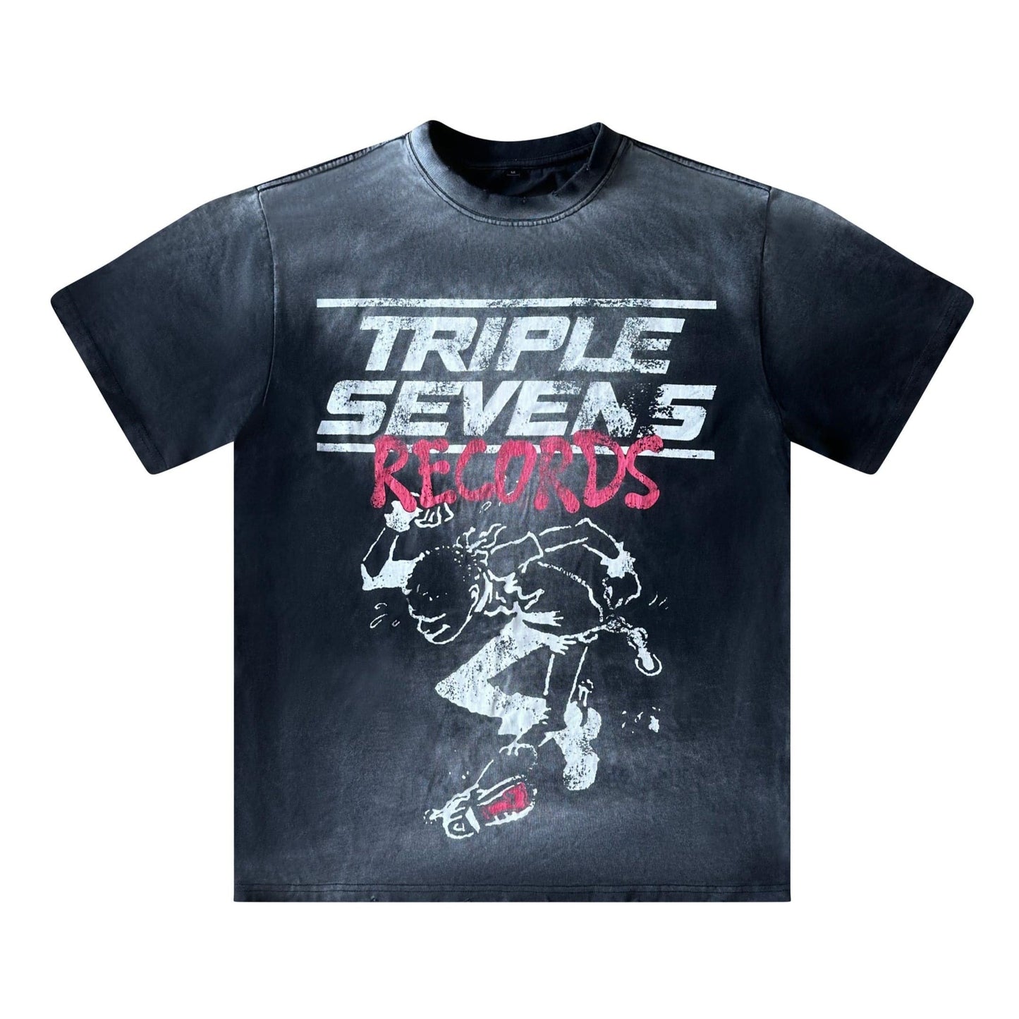 Triple Sevens Records Rager Tee (Coal)