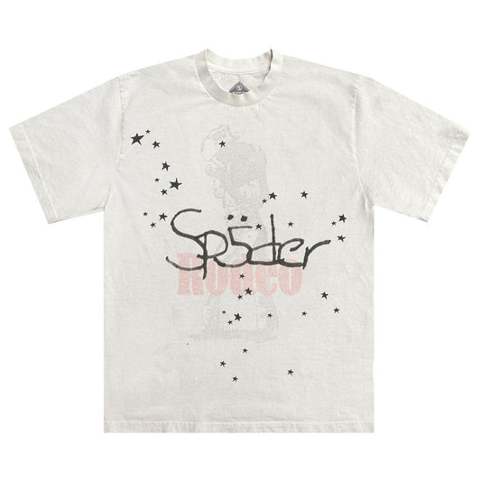 Travis Scott Cactus Jack x Sp5der Days Before Rodeo II Tee White