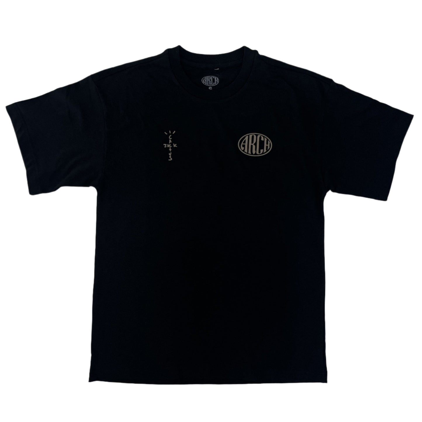 Cactus Jack & Virgil Abloh Arch Miami Art Basel Exclusive Tee Black/Tan