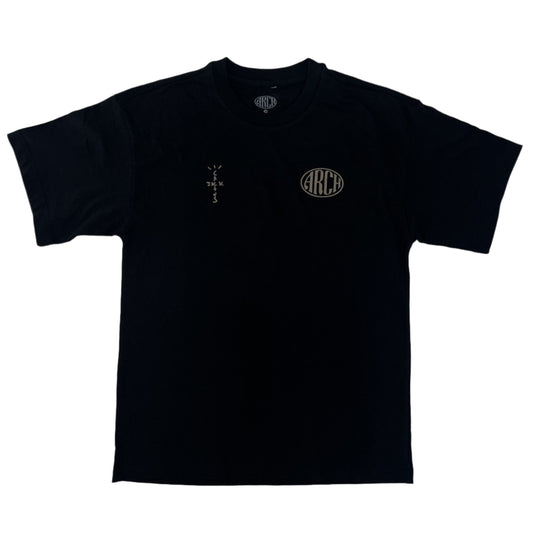 Cactus Jack & Virgil Abloh Arch Miami Art Basel Exclusive Tee Black/Tan