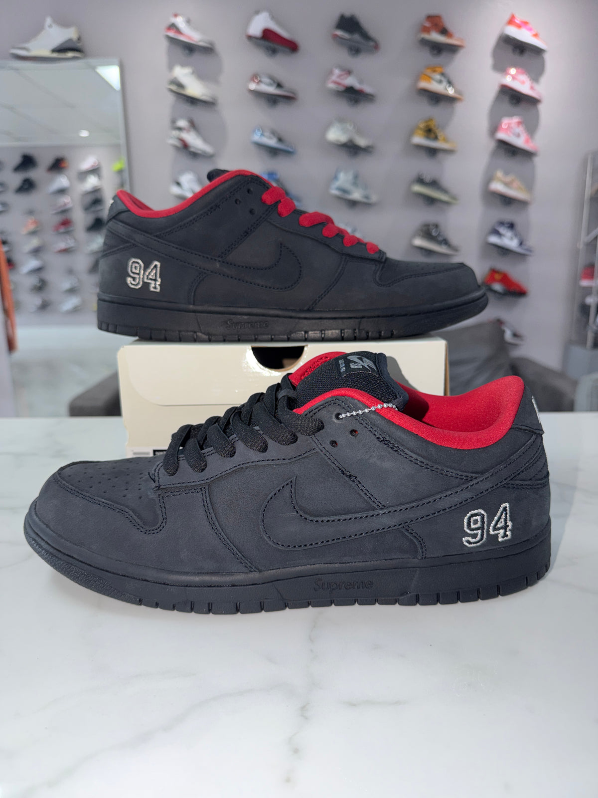Nike SB Dunk Low Supreme 94 Black