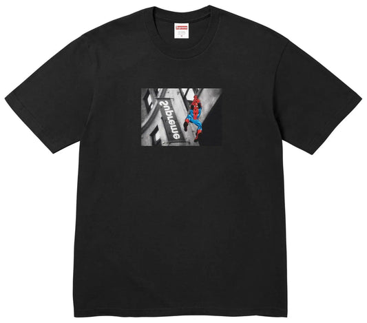 Supreme Spider-Man Tee Black