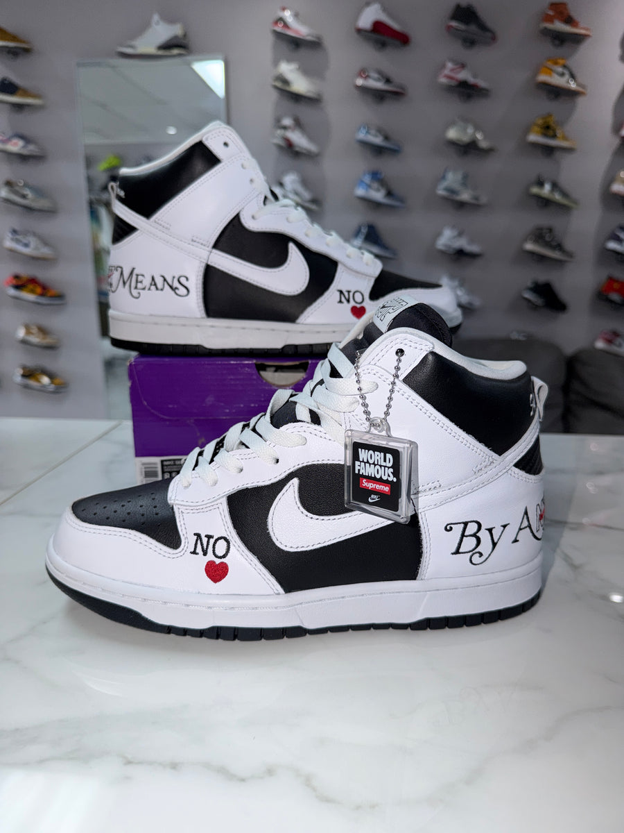 Nike SB Dunk High Supreme By Any Means Black (NWD)