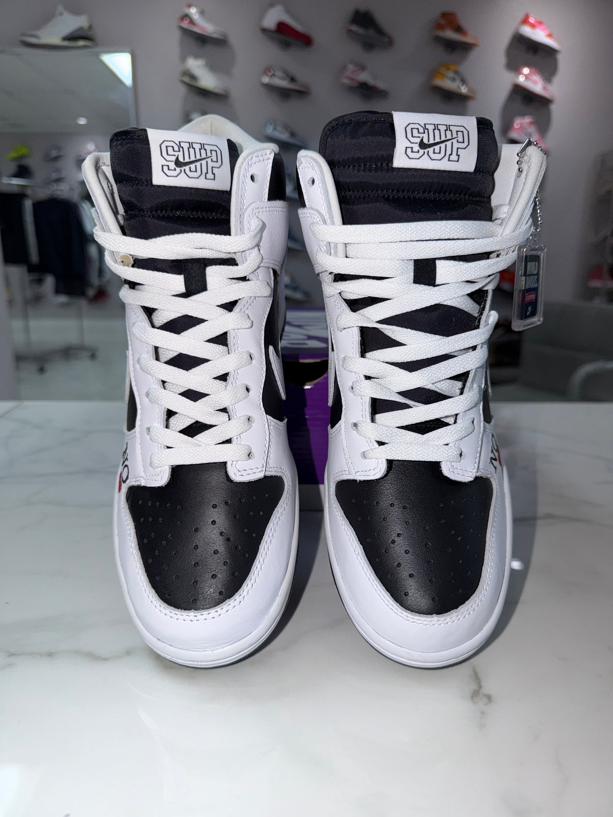 Nike SB Dunk High Supreme By Any Means Black (NWD)