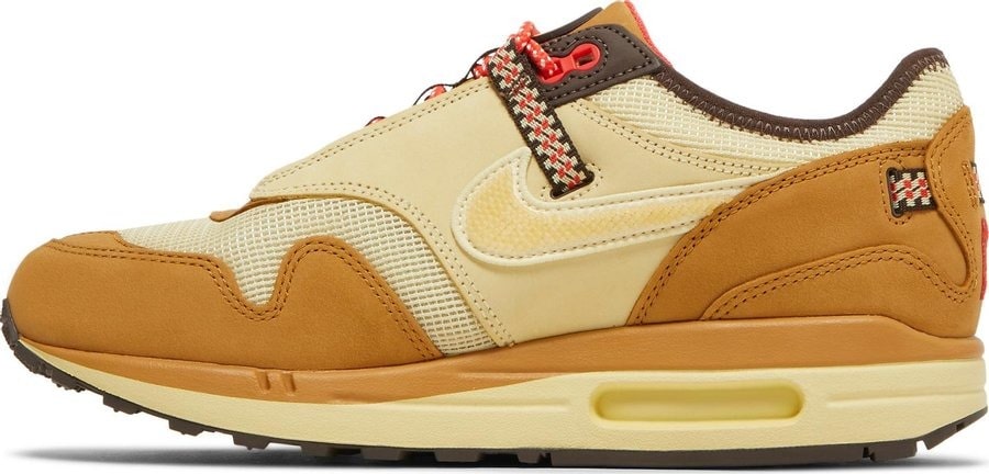 Nike Air Max 1 Travis Scott Cactus Jack Wheat Lemon Drop