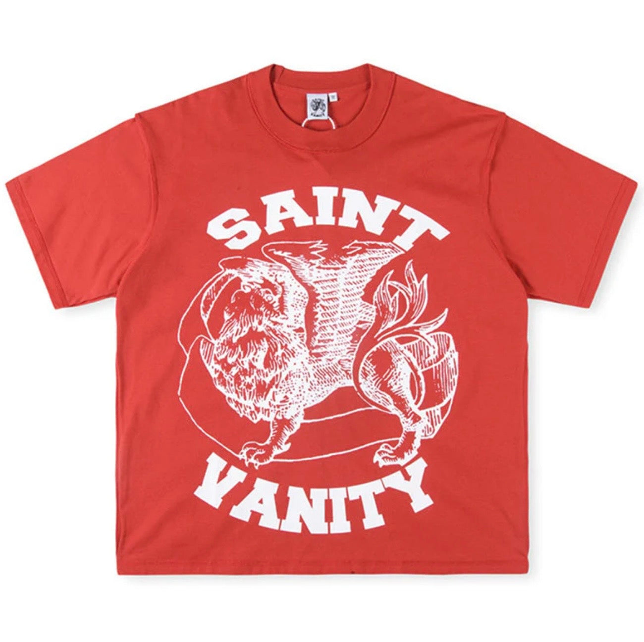 Saint Vanity Griffin Tee Red (PREOWNED)
