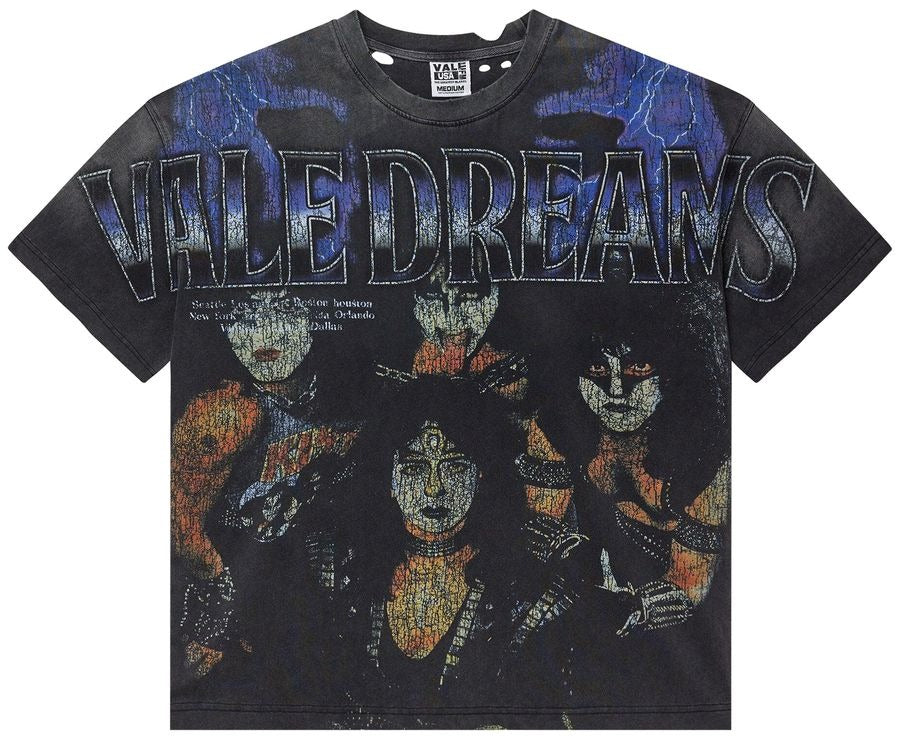 Vale Forever Kiss Tee Black