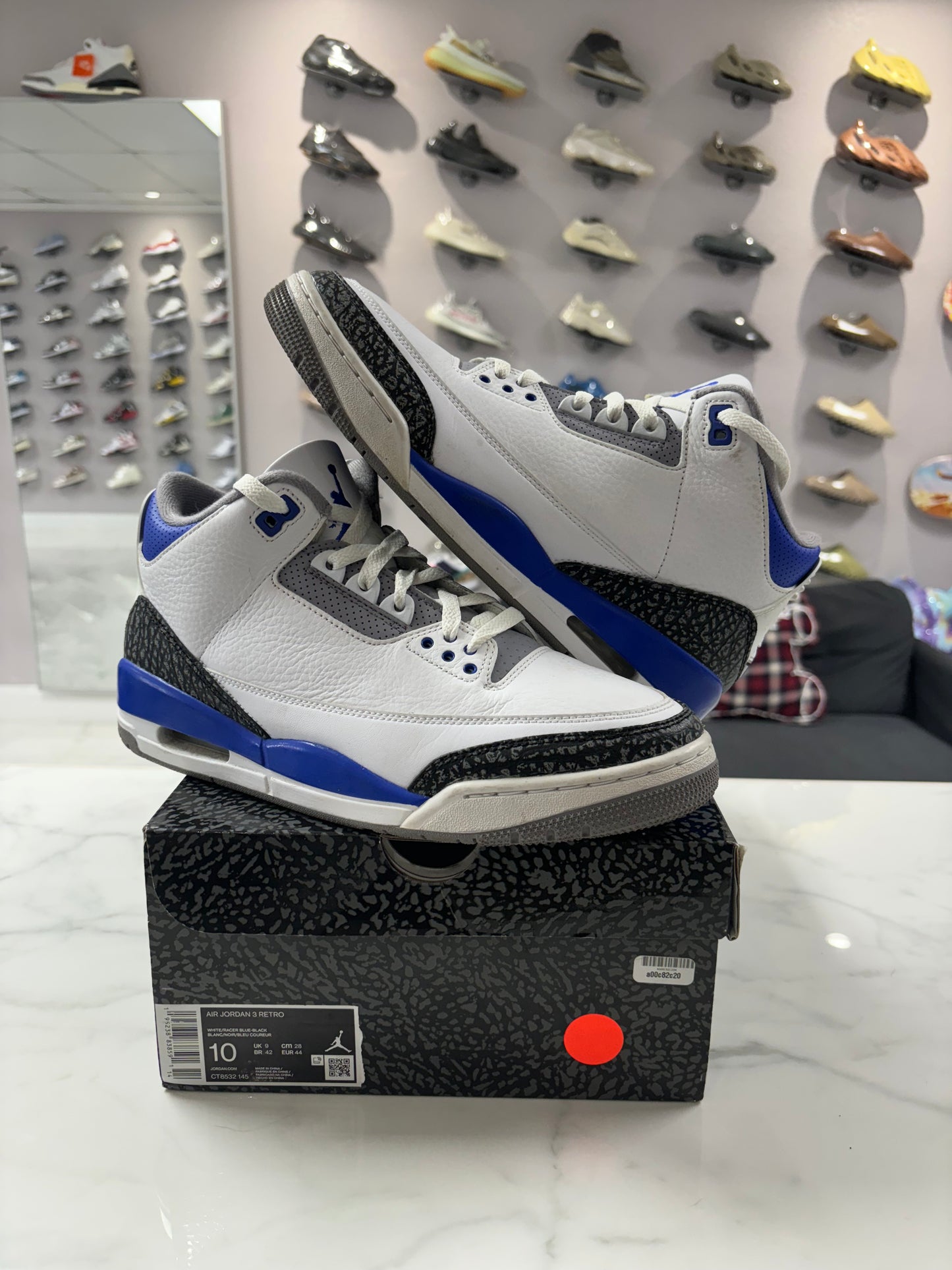 Jordan 3 Retro Racer Blue (PREOWNED)