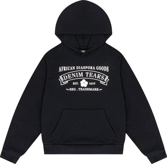 Denim Tears ADG Hoodie Black