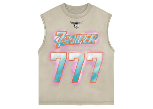 SNIPER GANG x TRIPLE SEVENS NFL SLEEVELESS TEE