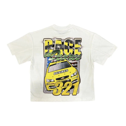 Bottega Desires Race Tee White