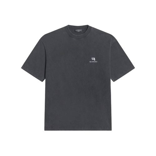 Balenciaga Sport B Swim T-shirt Black