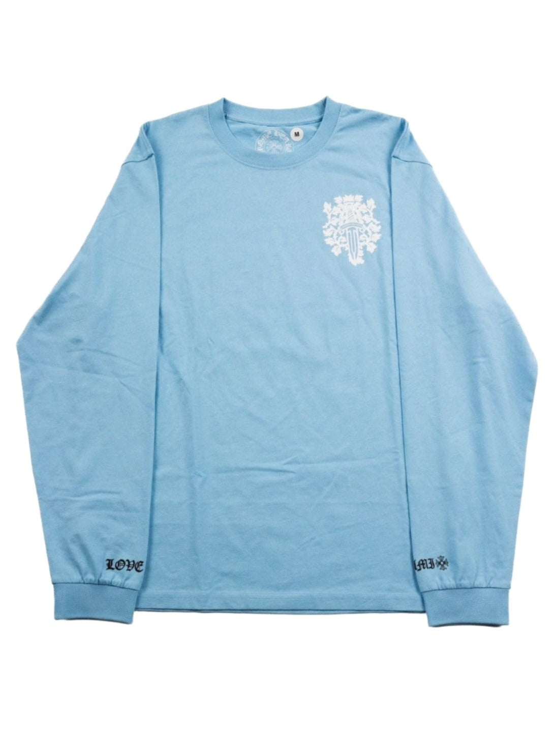 Chrome Hearts Dagger Miami Art Basel Exclusive Long Sleeve T-shirt Baby Blue