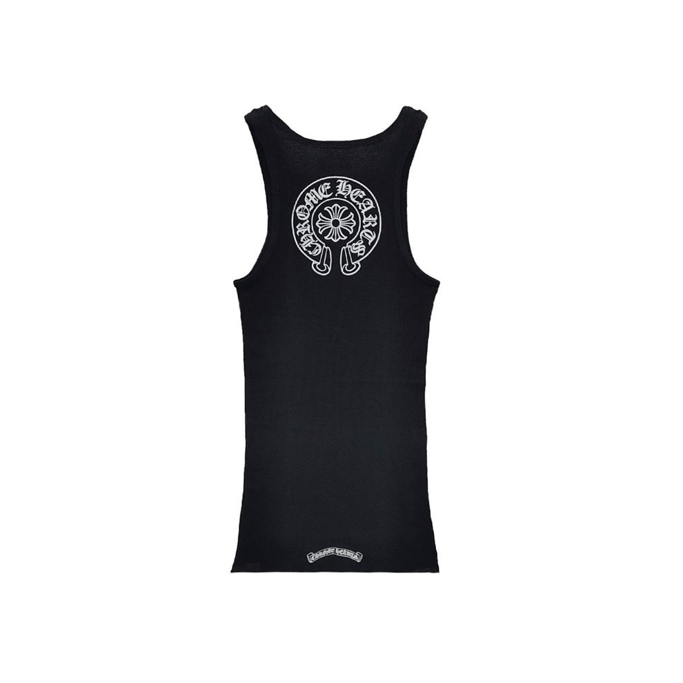 Chrome Hearts Horseshoe Tank Top Black
