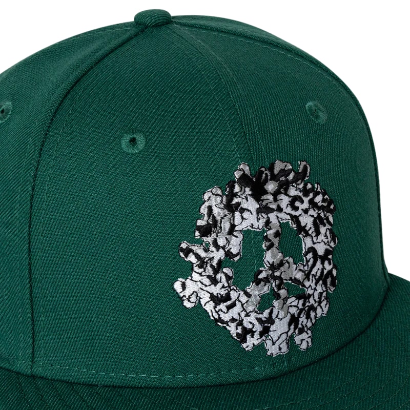 Denim Tears Cotton Peace New Era Hat Green