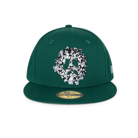 Denim Tears Cotton Peace New Era Hat Green