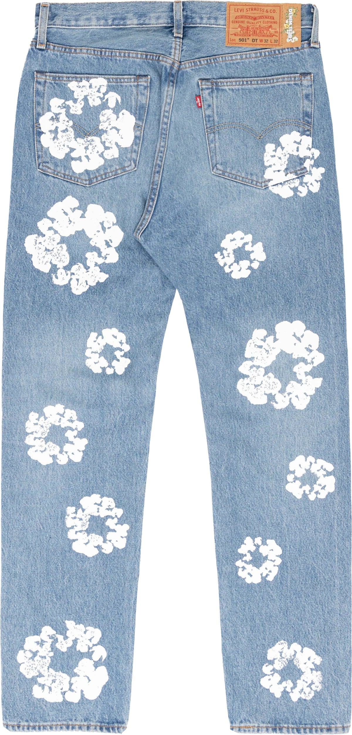 Denim Tears x Levi's Cotton Wreath Jean Light Wash