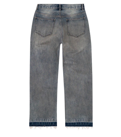 Bravest Studios Blue Dirty Wash Denim