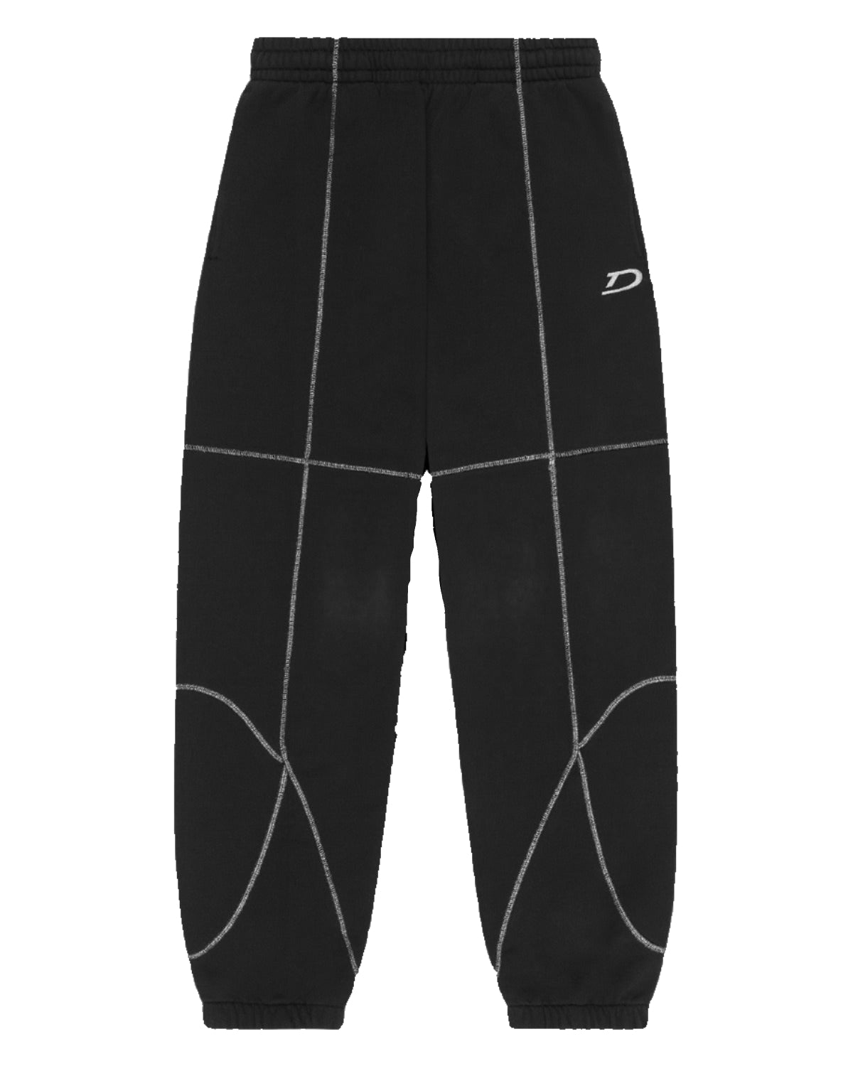 Denim Tears Court Lines Sweatpants Black