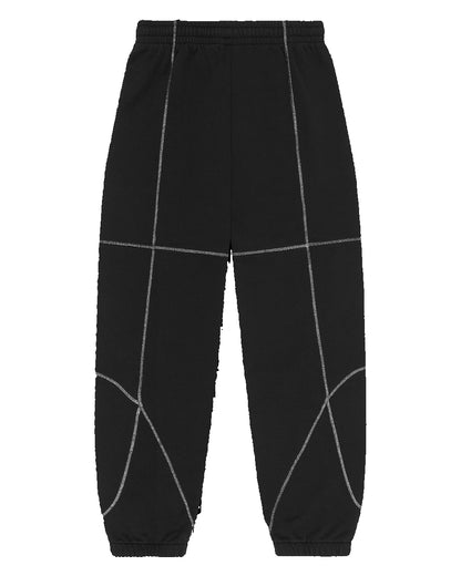 Denim Tears Court Lines Sweatpants Black