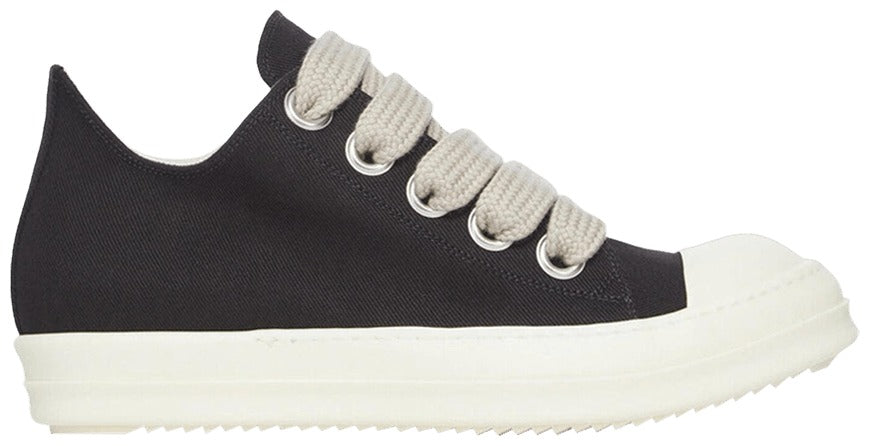 Rick Owens DRKSHDW Jumbolace Low Sneaks Dark Dust Milk