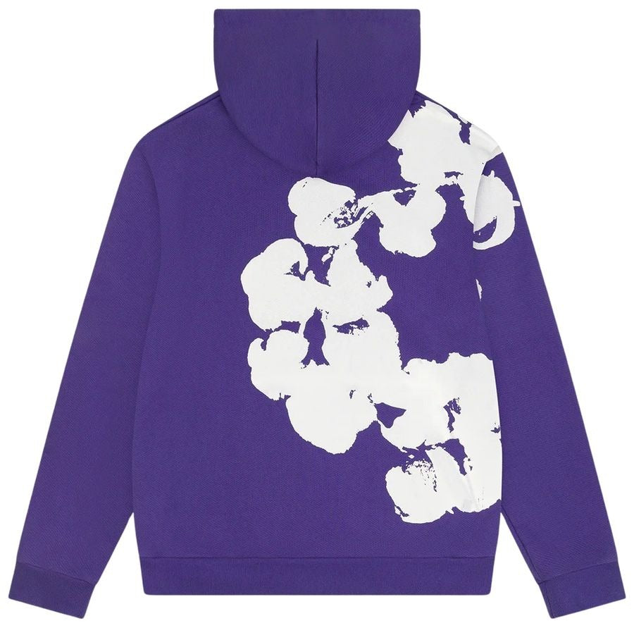 Denim Tears Big Cotton Wreath Sweatshirt Purple